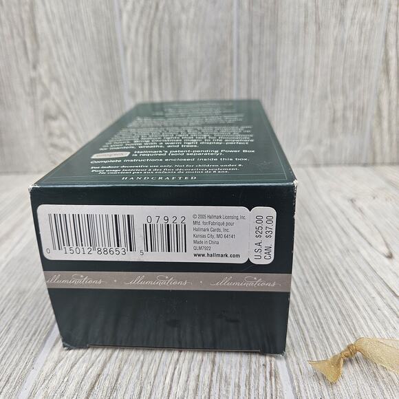 Hallmark Illuminations Sugarplum Dreams Light Up Christmas Ornament Decoration B - Picture 8 of 8